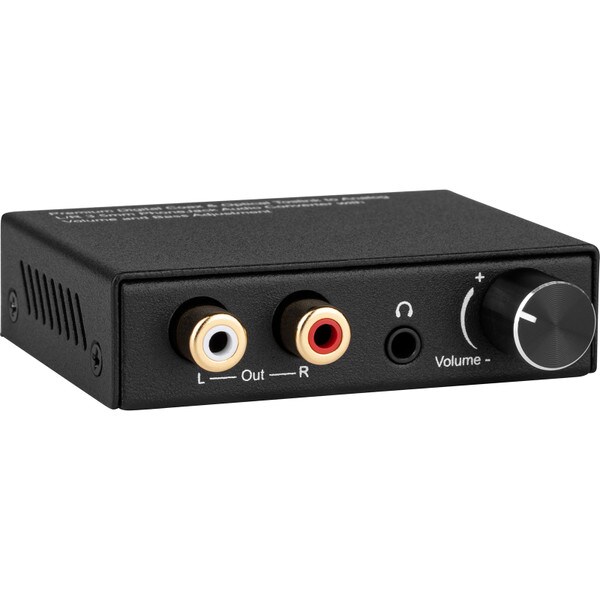 Main product image for Digital to Analog Converter with Volume and Bass Control180-1150